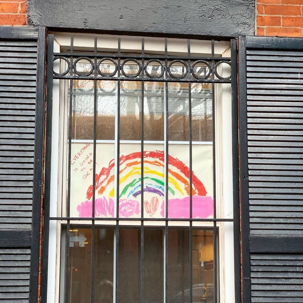 Quarantine Rainbows – The Sidewalk Club